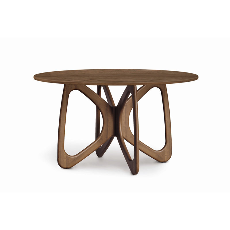 Table de salle à manger Butterfly, Chêne taupe, H 30 po x L 54 po x l 54 po