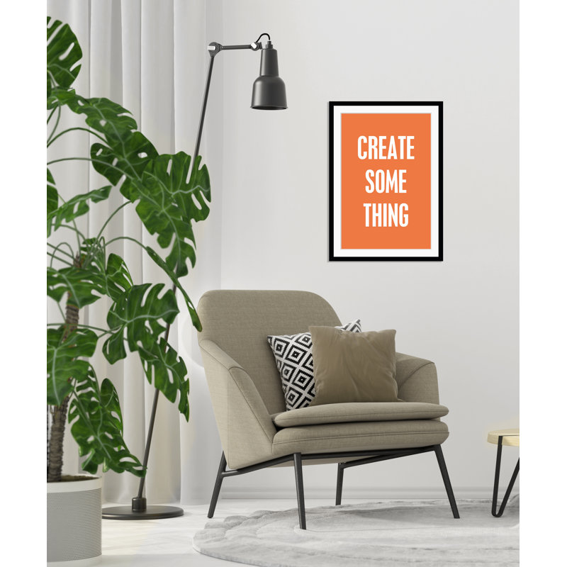 Create Something - Single Picture Frame Print