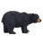 Black Bear Animals Weather Resistant UV Resistant Polyresin Garden Statue