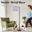 Lampe sur pied à arc avec abat-jour ajustable boîtes pastel Botanical
