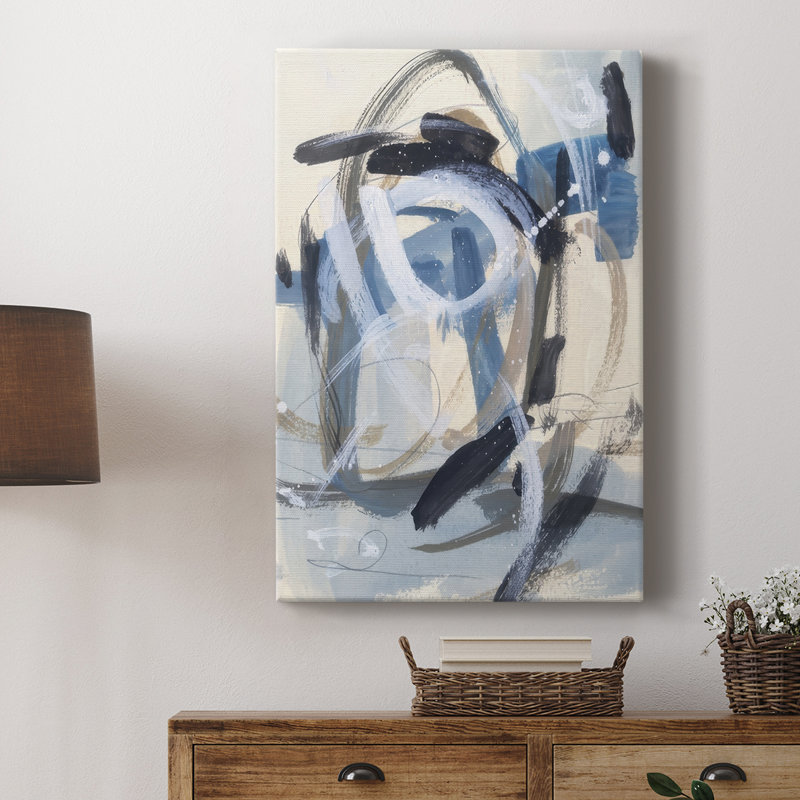 Moon Base I -Gallery Wrapped Cavas, 27" H x 18" W