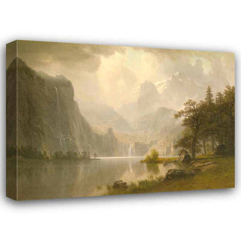 In the Mountains, 1867, 18" H x 24" W
