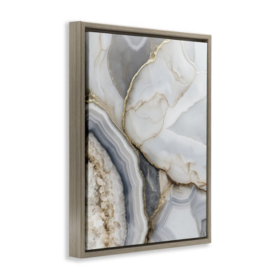Mineral Elegance Granite Floating Frame, design by Svetlana Aleynikova