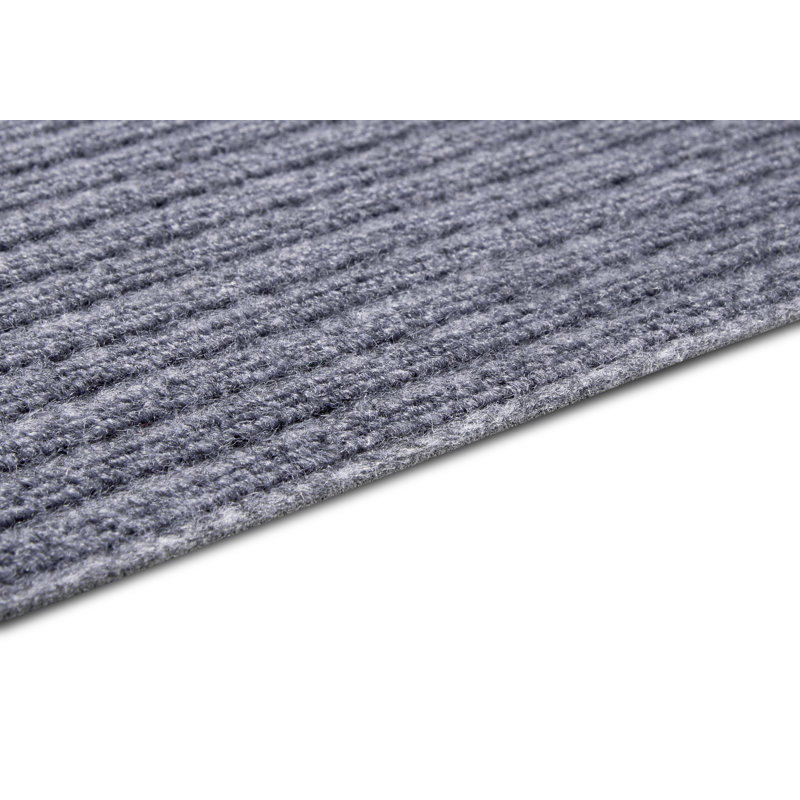 Doormat, Grey/Brown/Blue