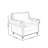 Retro Straight-layout Solid Wood Sofa