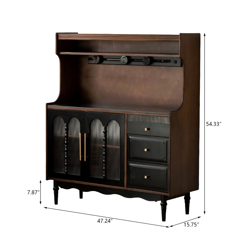 Buffet noir 47,24 po