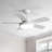 Damecia 42'' 5 Blade Modern Ceiling Fan With Light and Remote Control-629077920