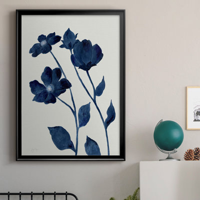 Indigo Bloom I - reproduction de cadre photo simple