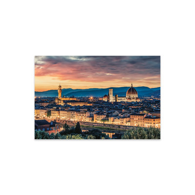 " Florence At Sunset " by Manjik Pictures