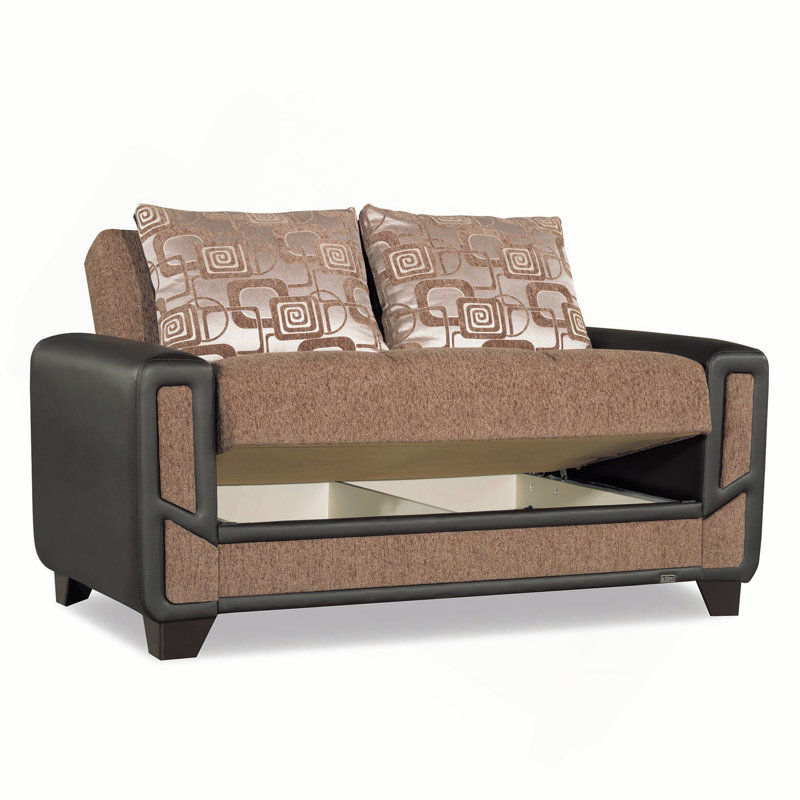 Causeuse convertible avec rangement Primenest Plusecraft