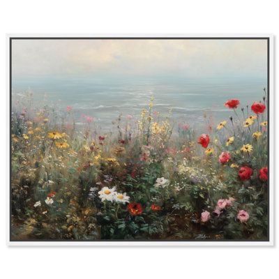 Art mural sur toile Misty Ocean Field I par Art Remedy