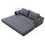 Boneless Convertible Sofa Bed, Folding Floor Couch With Corduroy Fabric And Pillows, Multi-Functional For Living Room And Bedroom-1655025647