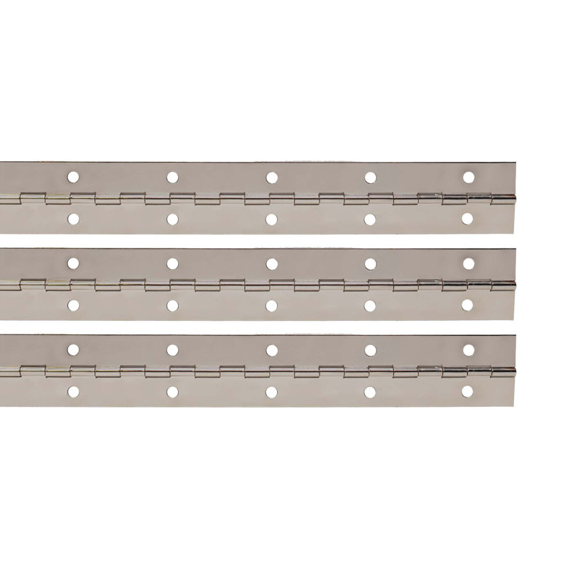 Charnière traditionnelle en acier, Nickel