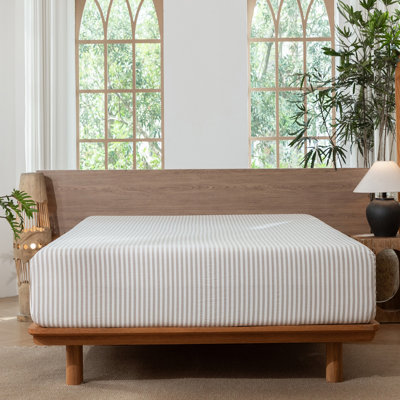 Drap-housse MooMee 100% coton lavé extra profond