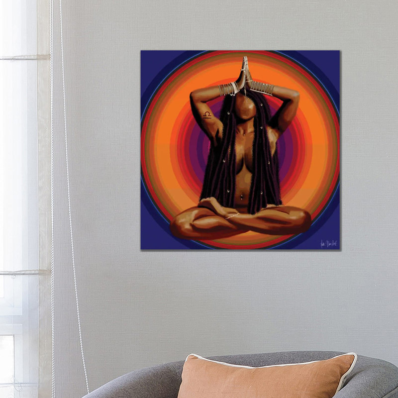 Libra by Faith With An E - Wrapped Canvas Print, 66.04 cm H x 66.04 cm W x 1.91 cm D