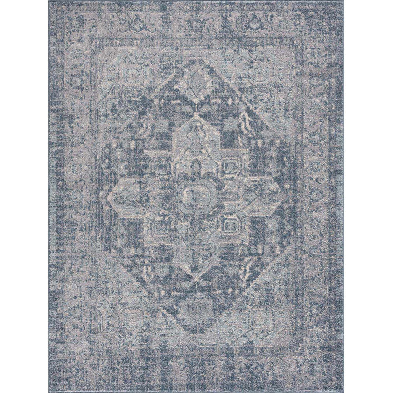 Oriental Indoor Rug, Rectangle 5'2" x 7'