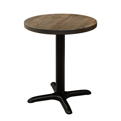 Riley 2 Person 29.5'' H Solid Wood Dining Table