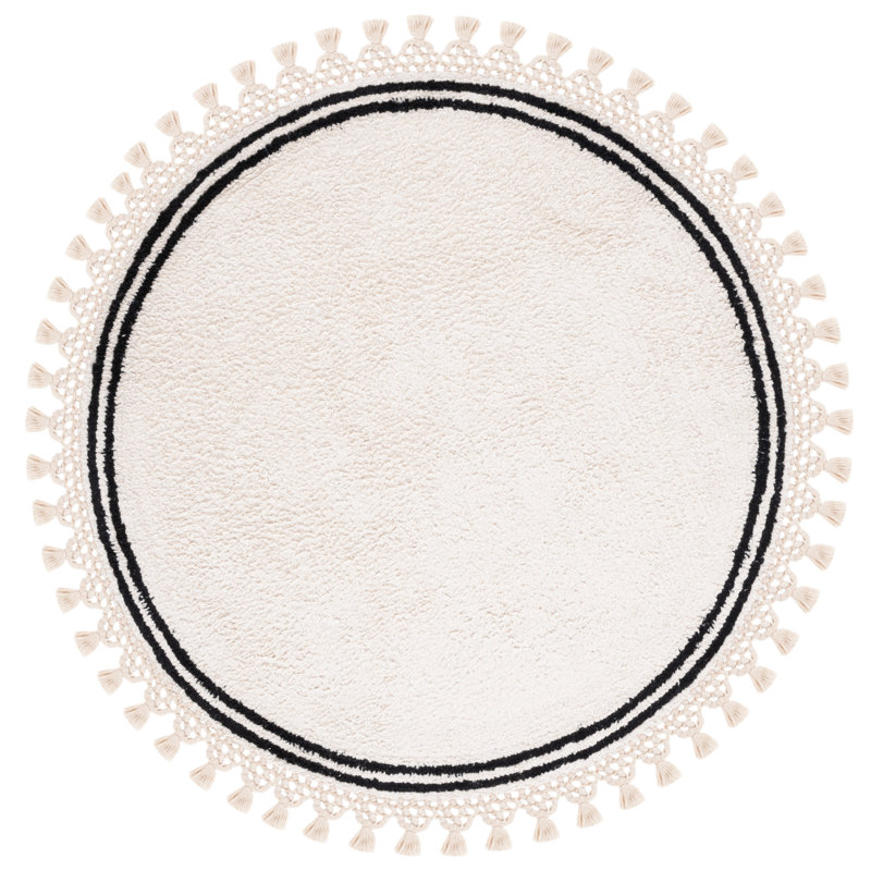 Tapis ivoire Easy Care 201, Rond 3 pi