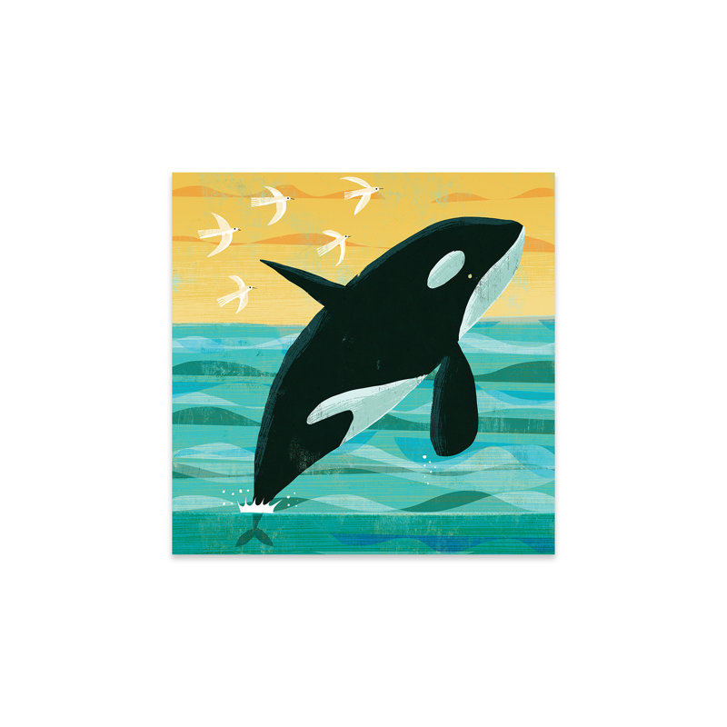 «Killer Whale On Glass» par Gareth Lucas, reproduction
