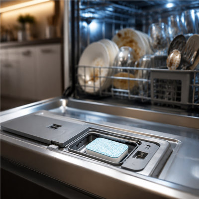 Dishwasher cleaning Dishwasher Specific Washing Block For Cleaning And Removing Oil Stains  With One Brightness And Soluble Effervescent Tablets For Removing Sewage And Dirt