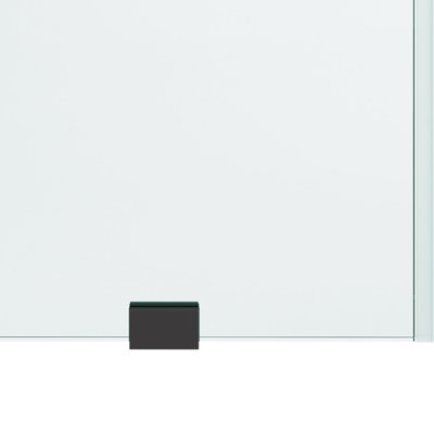 Elan 52-56" W x 74" H Sliding Frameless Shower Door with 3/8" Clear Glass