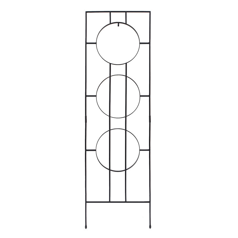Treillis arqué en fer H 79,75 po x l 24,75 po Alarise