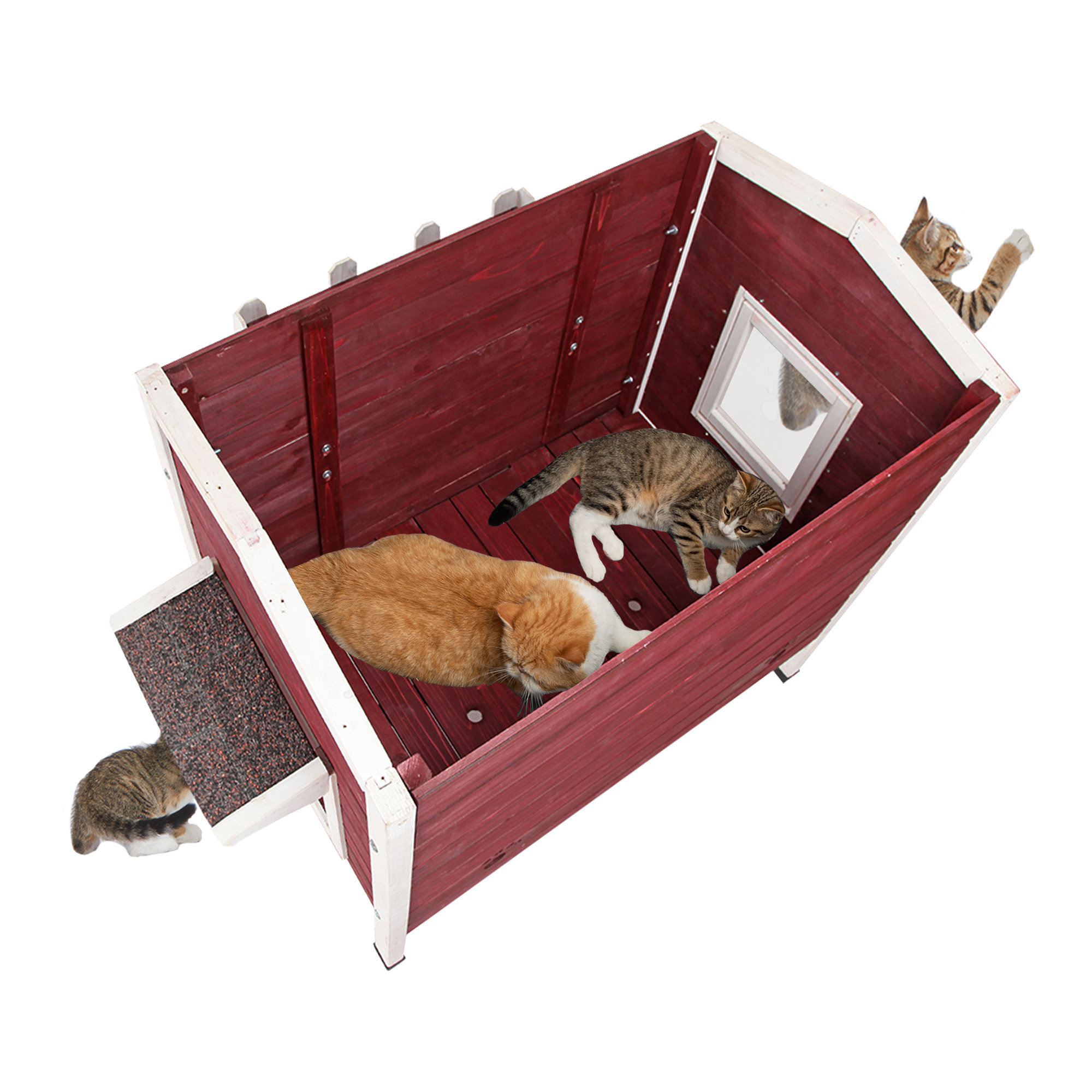 Cat and hutch sale