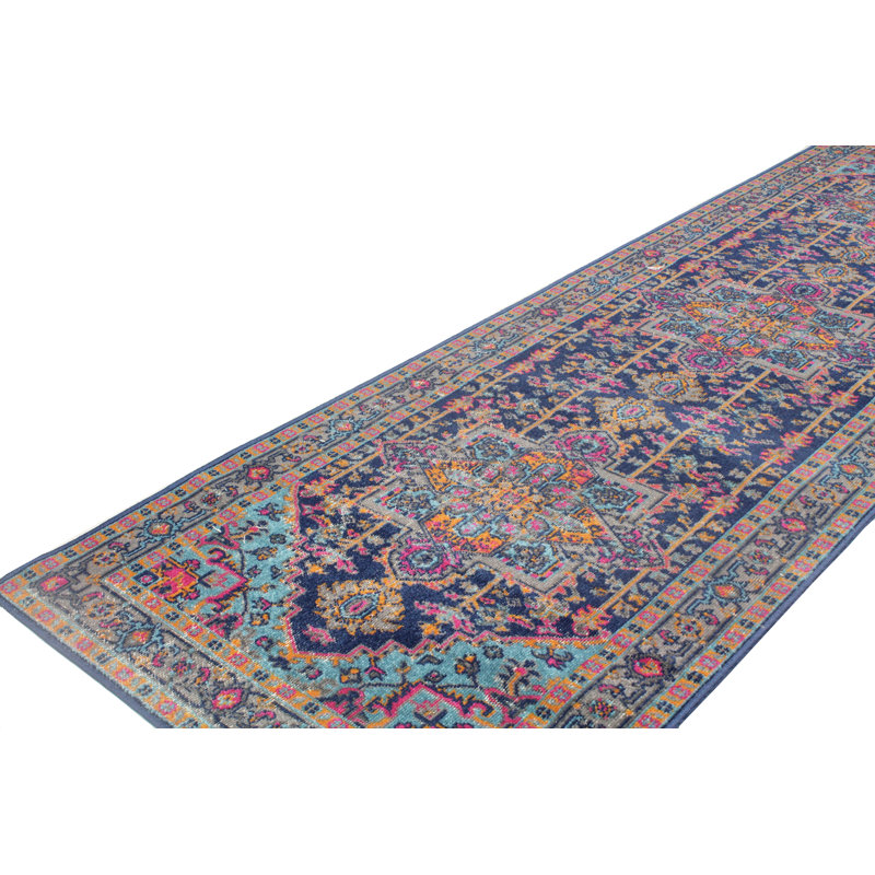 Akira Oriental Area Rug, Runner 79 x 244cm