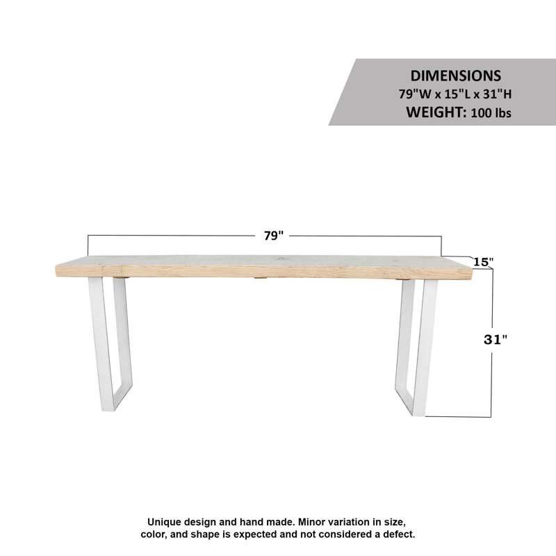 Dedmond 79'' Console Table