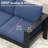 50" All-Weather Aluminum Patio Loveseat With Thick Cushions-792794946-792794944