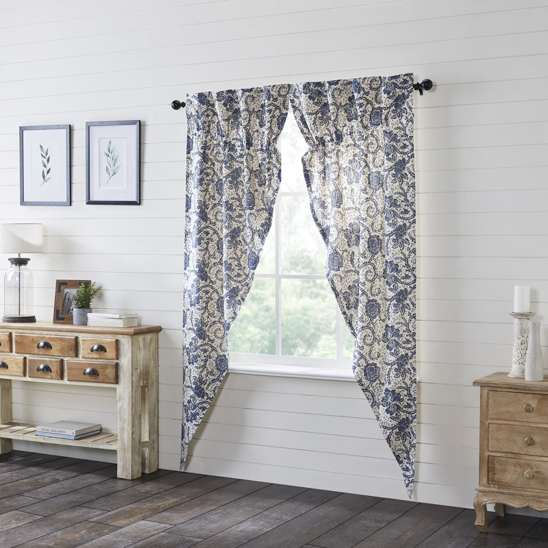 Panneaux de rideaux obscurcissants 100% coton Besmira, L 36 po x L 84 po