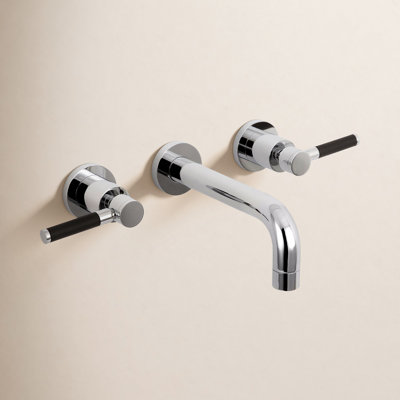 Kaiser Wall-Mounted Bathroom Faucet