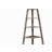 4-Tier Corner Etagere Bookshelf with Fixed Tray-Style Shelves-752600162