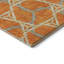 Tapis orange Prisco lavable à la machine de qualité supérieure-535519075