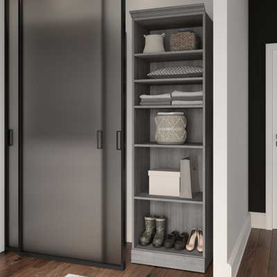 Alvaretta 85" H x 25" W Closet System