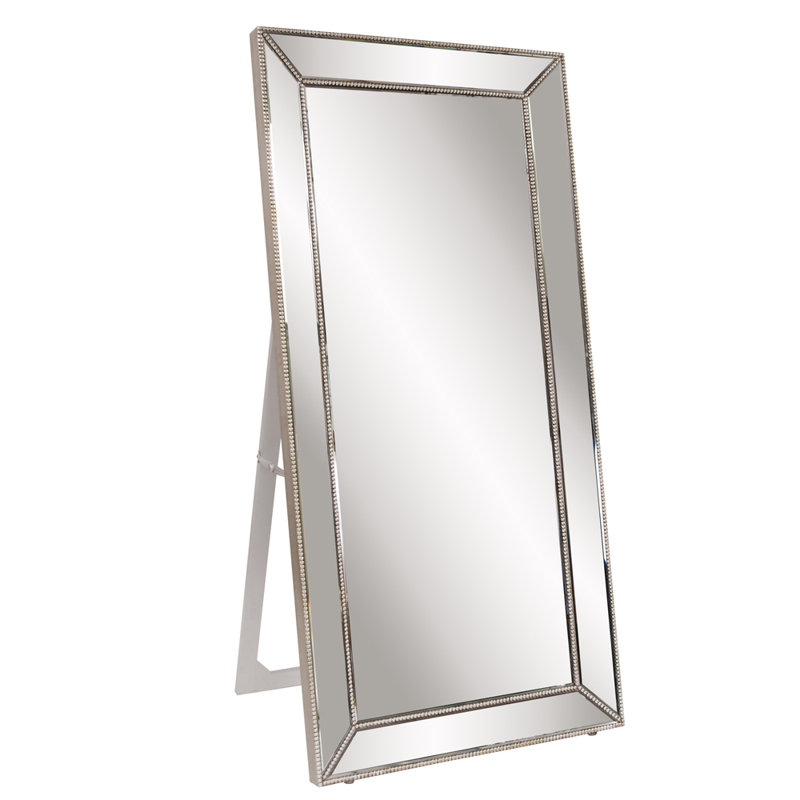 Titus Rectangle Solid Wood Beveled Mirror
