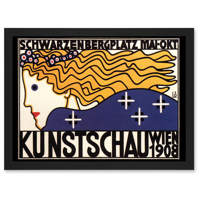Cultural Exhibition Vienna Austria Kunstschau Wien 1908 - Single Picture Frame Print