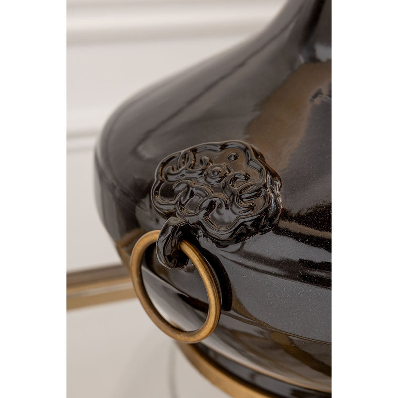 Lampe Lotus, Black