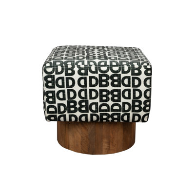 Monogram Accent Stool