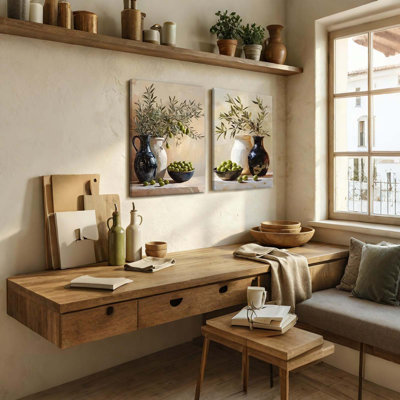 2 Piece Wrapped Canvas Print