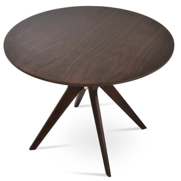 Pavilion Walnut Solid Wood Dining Table