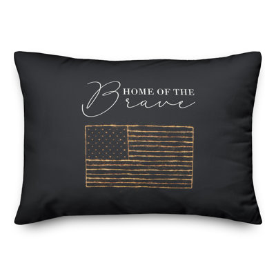 Coussin Home of the Brave