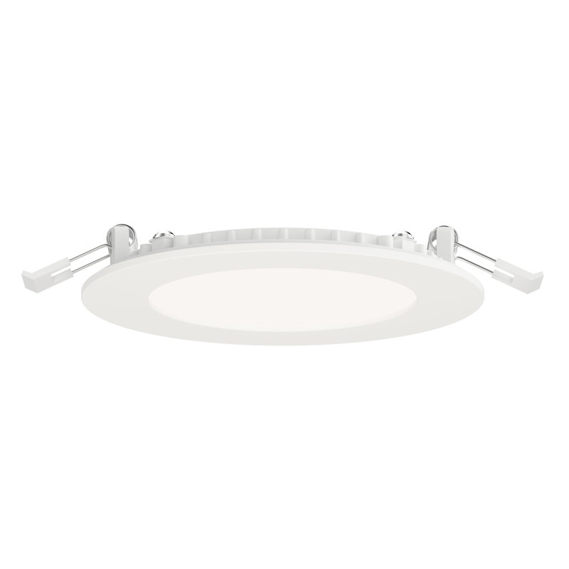 Plafonnier mince, 10 W, H 1 po x l 4,75 po x P 4,75 po