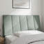 Coussin de tête de lit vidaXL gris clair 152 cm Hanko-1304748914-1304748925