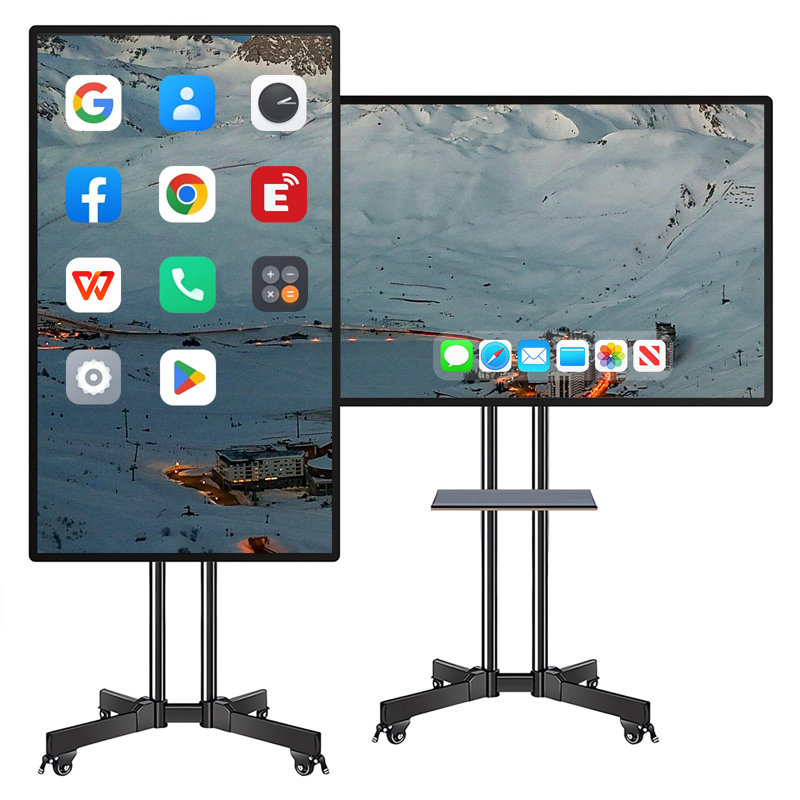 JYXCN Tableau blanc interactif tout-en-un à écran tactile de 49 pouces avec double système et partage de nuage Idéal pour le bureau, l'éducation et les présentations?