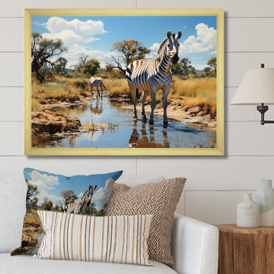 " Zebra Impressionistic Equus This I "