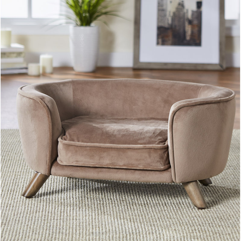 Polyester Pet Bed, Beige