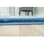Tapis bleu / ivoire tissé à la machine Ramsel-33341765
