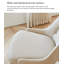 Chaise de salle à manger avec repose-pieds en cuir French French-644026076