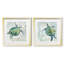 « Seaglass Turtle I », ensemble de 2 reproductions d’art encadrées sur papier